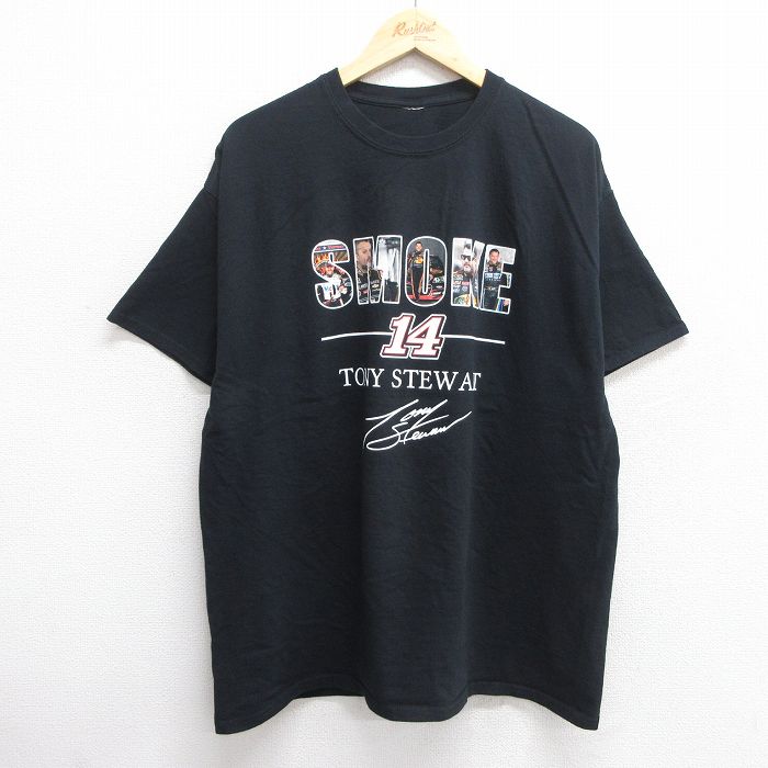 【50%OFF】半袖Tシャツ レーシング ブラック XL | 古着