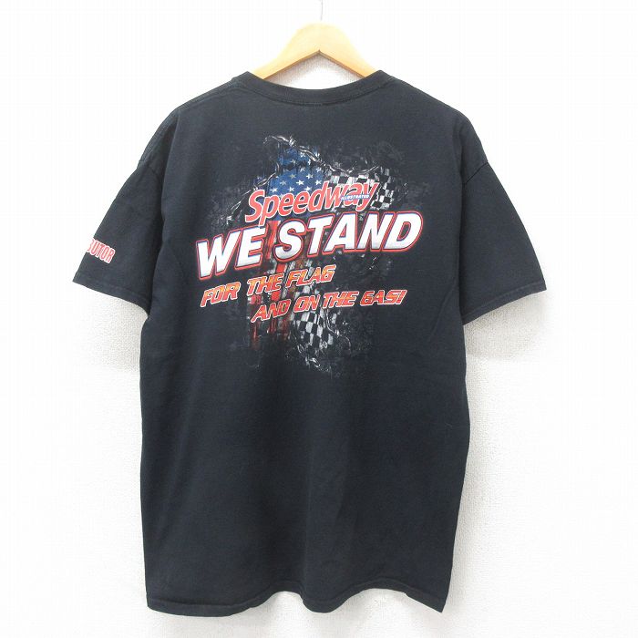 スピードウェイ 半袖Tシャツ ブラック XL | 古着