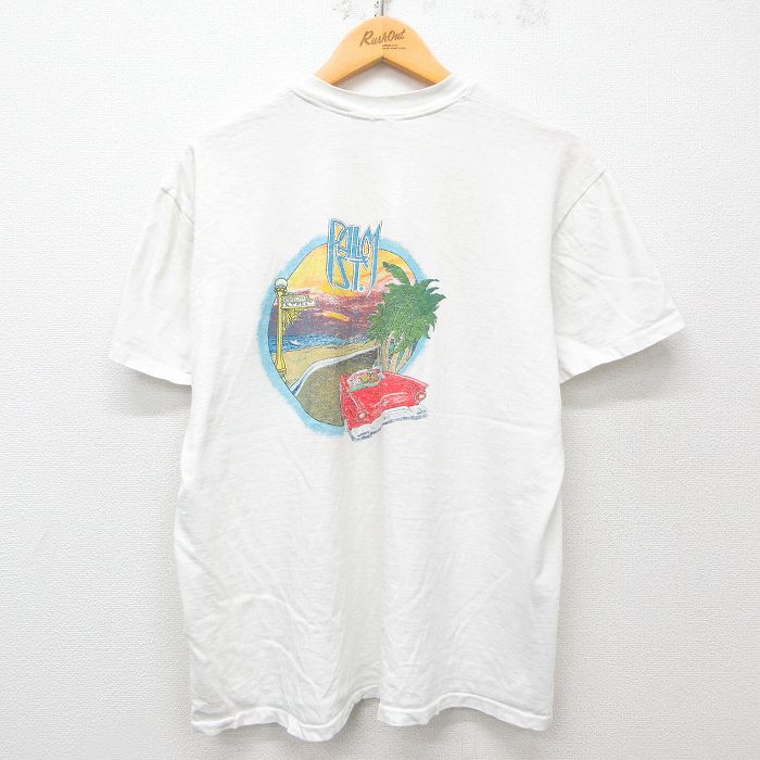 90s 半袖Tシャツ PALM STREET ホワイト XL | 古着