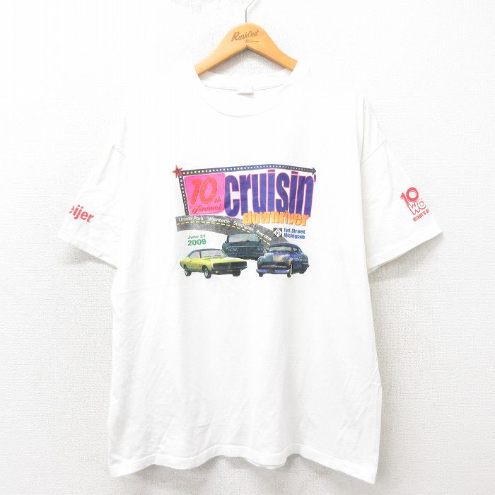 00s 半袖Tシャツ Cruisin ホワイト XL | 古着