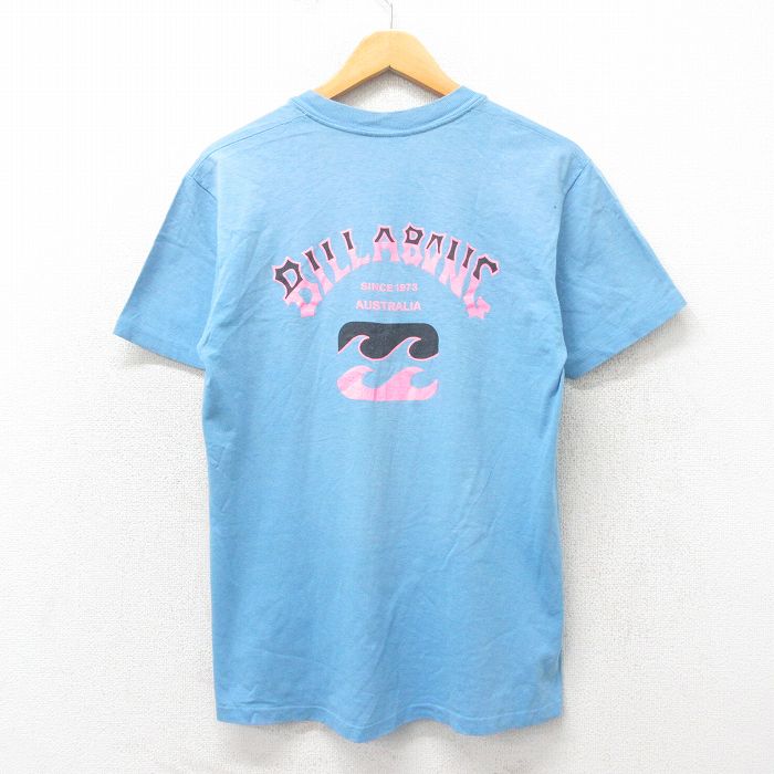 ビラボン 80s 半袖Tシャツ ライトブルー M | 古着
