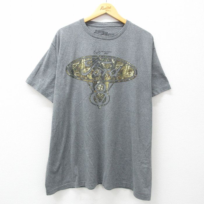 フォード 半袖Tシャツ リアルツリー グレー XL | 古着