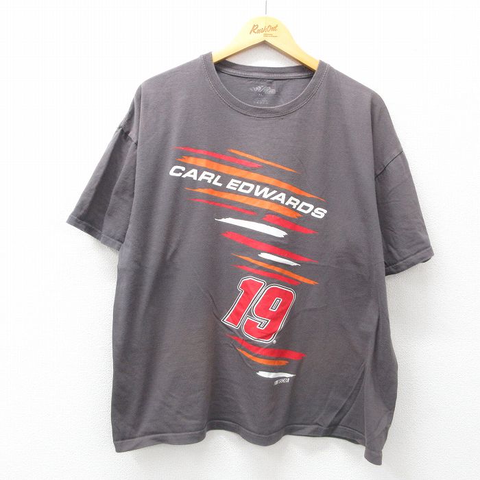 半袖Tシャツ カールエドワーズ19 グレー XL | 古着
