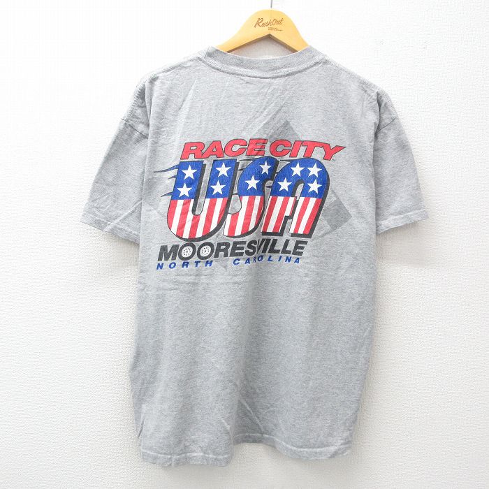 00s 半袖Tシャツ USAロゴ グレー XL | 古着