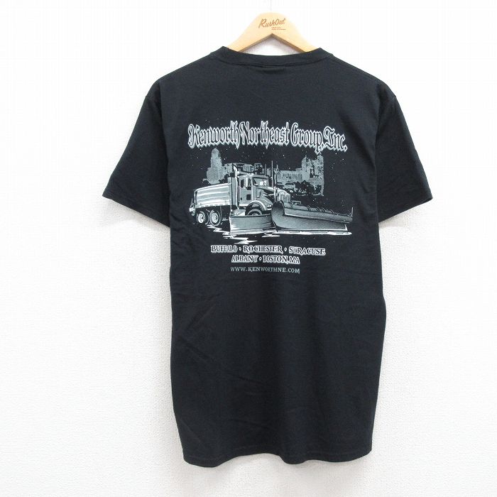 00s 半袖Tシャツ トラック ブラック M | 古着