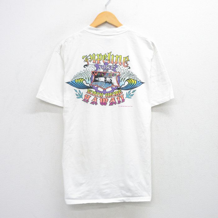 リー 90s 半袖Tシャツ サーフィン ホワイト L | 古着