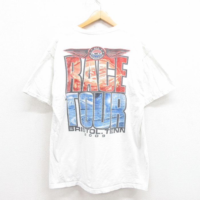 00s 半袖Tシャツ レースツアー ホワイト XL | 古着