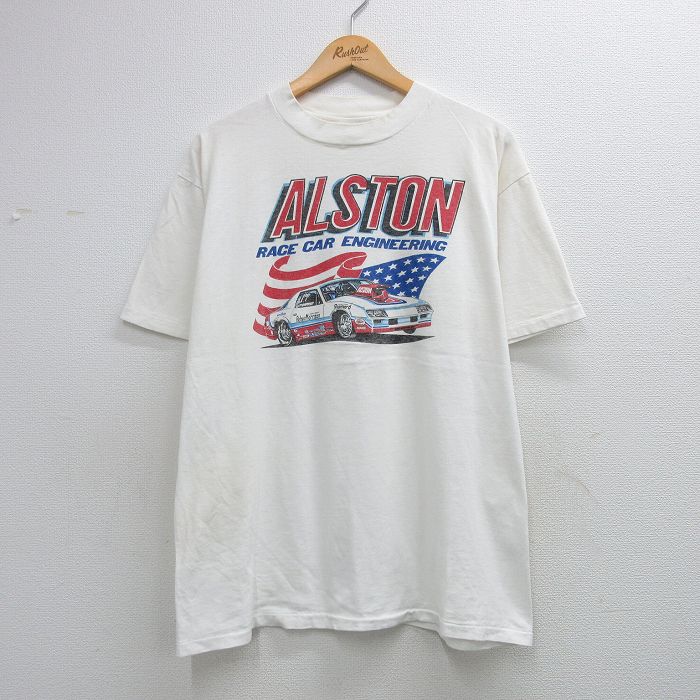 ヘインズ 80s 半袖Tシャツ ALSTON ホワイト XL | 古着