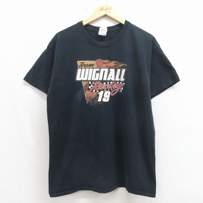 WIGNALL 半袖Tシャツ ブラック L | 古着