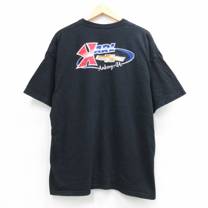 00s 半袖Tシャツ カールシボレー ブラック XL | 古着