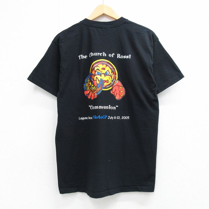 00s 半袖Tシャツ バレンティーノロッシ ブラック L | 古着