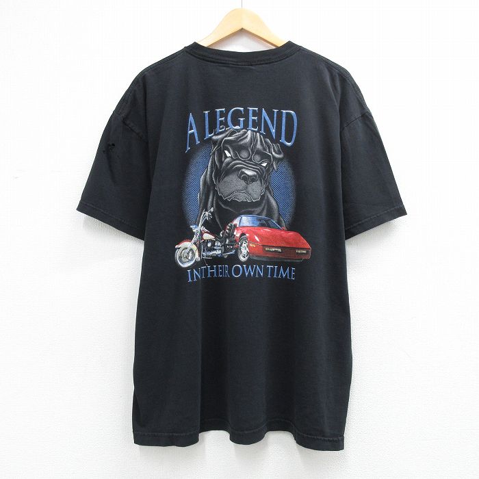 00s 半袖Tシャツ Da Dawg ブラック XL | 古着