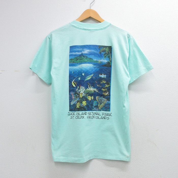 古着通販 M☆古着 ヘインズ 半袖 ビンテージ Tシャツ メンズ 90年代
