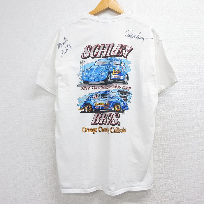 SCHLEY BROS 半袖Tシャツ ホワイト XL | 古着