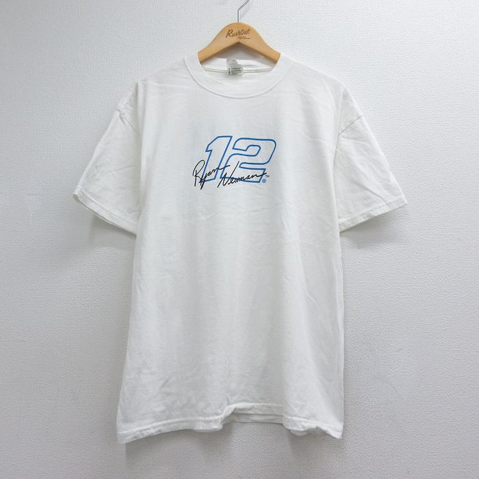 00s 半袖Tシャツ ライアンニューマン ホワイト メンズXL相当 | 古着