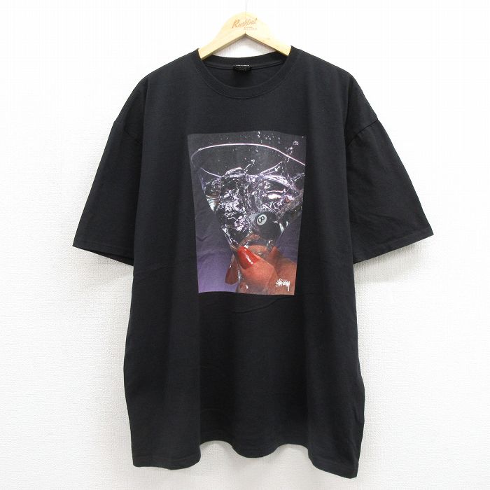 ステューシー 半袖Tシャツ ブラック メンズXL相当 | 古着