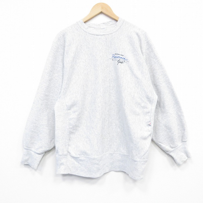 マジェスティック 90s 長袖スウェット スタッフ グレー XL | 古着