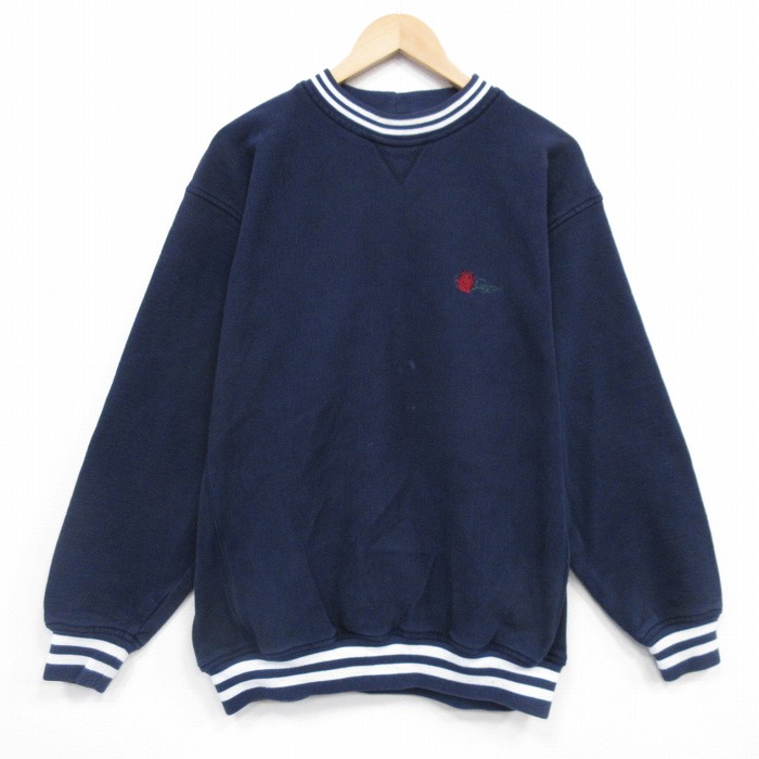 00s 長袖スウェット ネイビー XL | 古着
