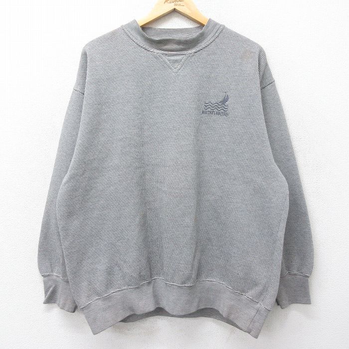 XL★古着 長袖 スウェット メンズ 00年代 00s マーサズビニャード 大きいサイズ グレー他 24aug28 中古 スエット トレーナー トップス