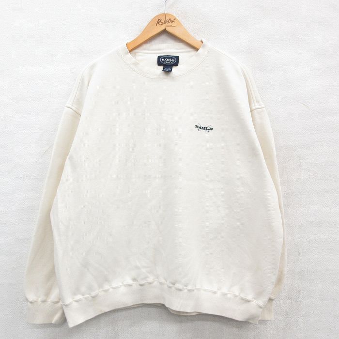 00s 長袖スウェット ゴルフ ホワイト XL | 古着