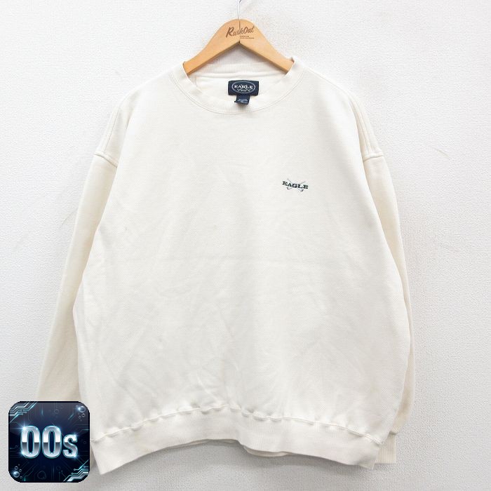 00s 長袖スウェット ゴルフ ホワイト XL | 古着