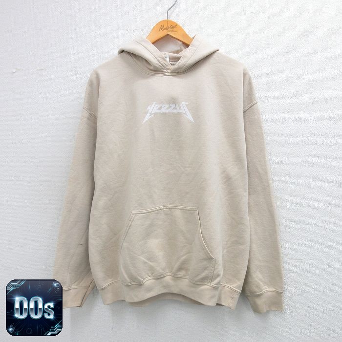 00s パーカー yeezus ベージュ L | 古着