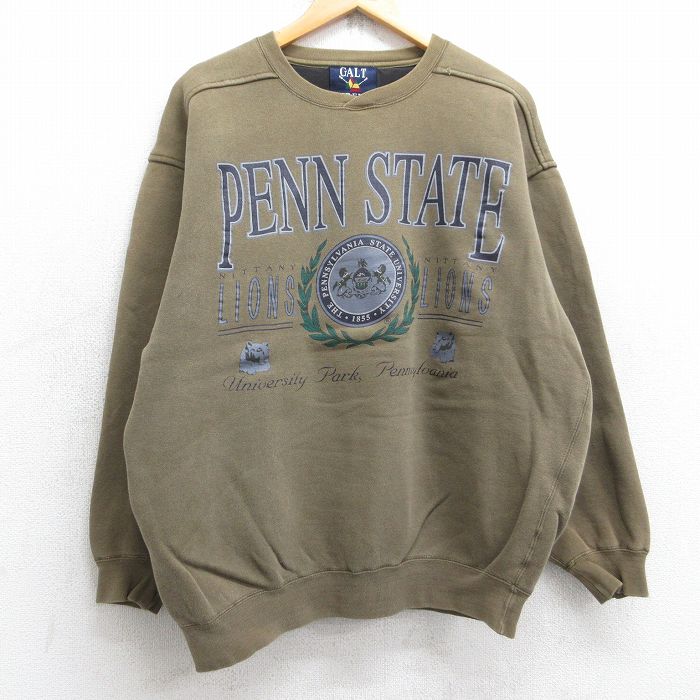 ペンステートニタニーライオンズ 長袖スウェット カレッジ ブラウン L | 古着