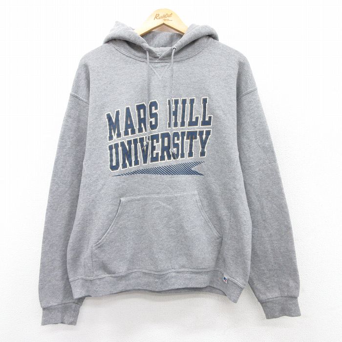 ラッセル 00s 長袖パーカー MARS グレー L | 古着