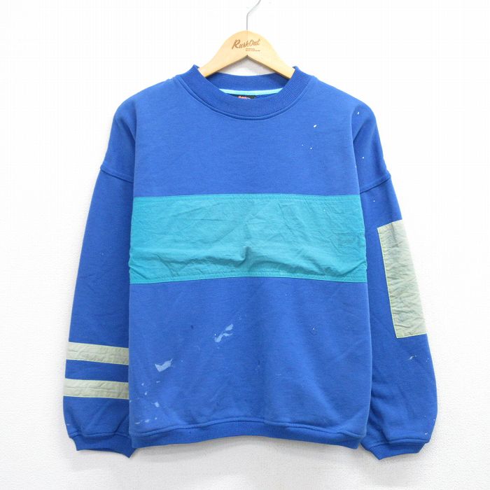 00s 長袖スウェット PCH ブルー XL | 古着