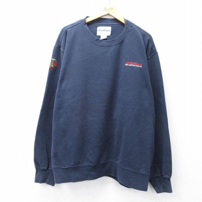 Wear Guard 00s 長袖スウェット AMERICAN ネイビー XL | 古着