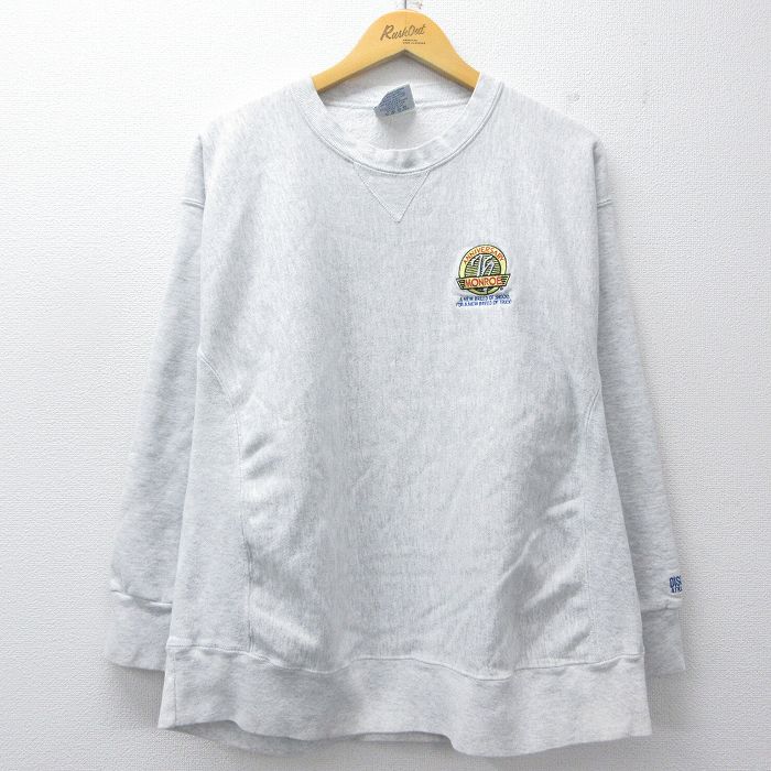 ディスカス 90s 長袖スウェット MONRDE グレー L | 古着