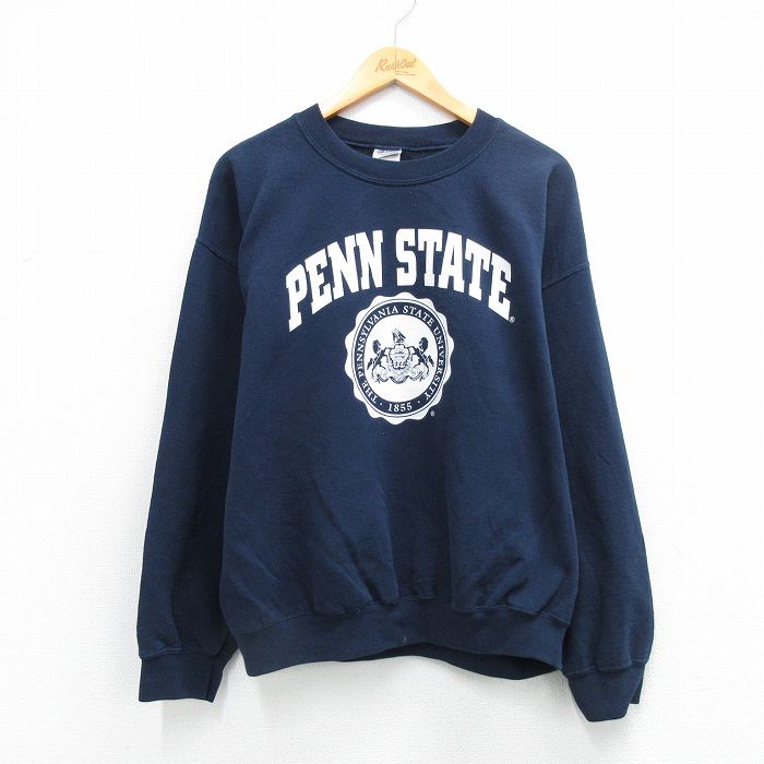00s 長袖スウェット PENN ネイビー XL | 古着