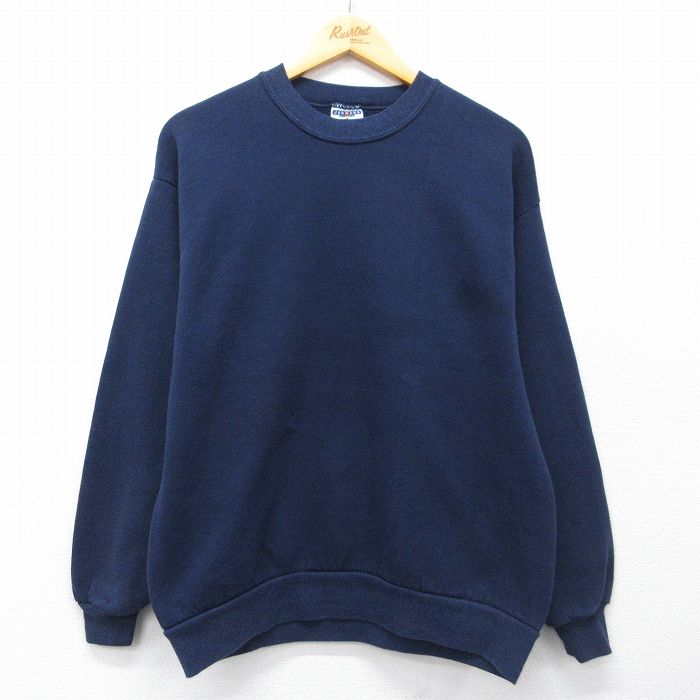 ジャージーズ 90s 長袖スウェット ネイビー M | 古着