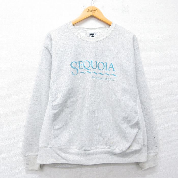 リー 90s 長袖スウェット SEQUOIA グレー XL | 古着