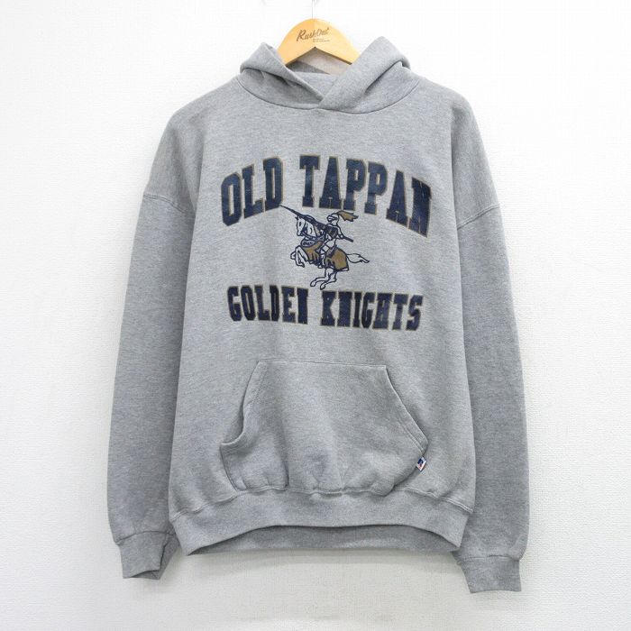 ラッセル 00s 長袖スウェットパーカー OLD TAPPAN グレー XL | 古着