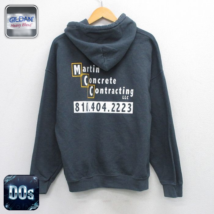 【20%OFF】Martin 00s 長袖パーカー グレー メンズXL相当 | 古着