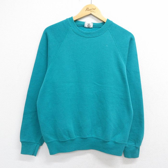 リー 90s 長袖スウェット ラグラン グリーン M | 古着