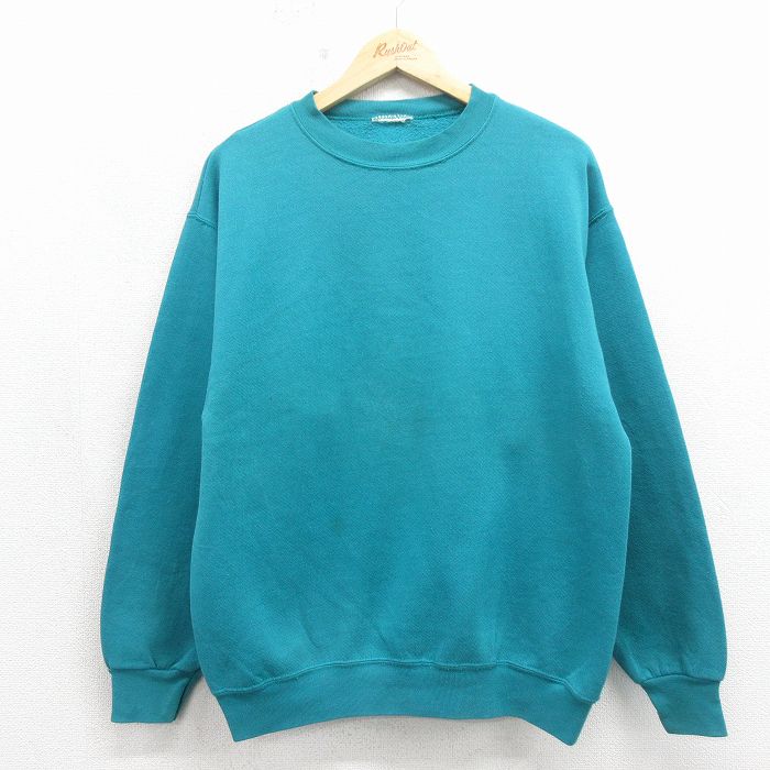 00s 長袖スウェット ライトブルー L | 古着