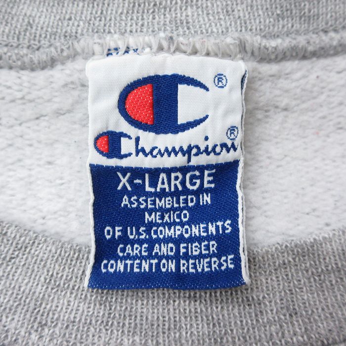 古着通販 XL☆古着 チャンピオン Champion 長袖 スウェット メンズ 90