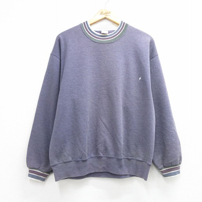 ジャージーズ 90s 長袖スウェット ネイビー メンズL相当 | 古着