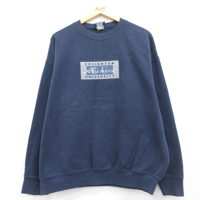 古着通販 XL☆古着 ジャンスポーツ JANSPORT 長袖 スウェット メンズ