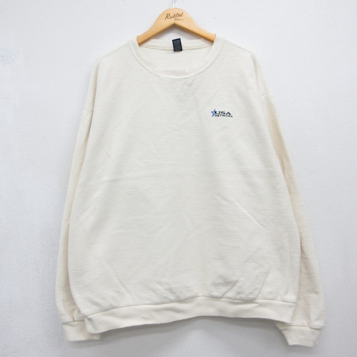 古着通販 XL☆古着 LANDS'END ランズエンド 長袖 スウェット メンズ 90