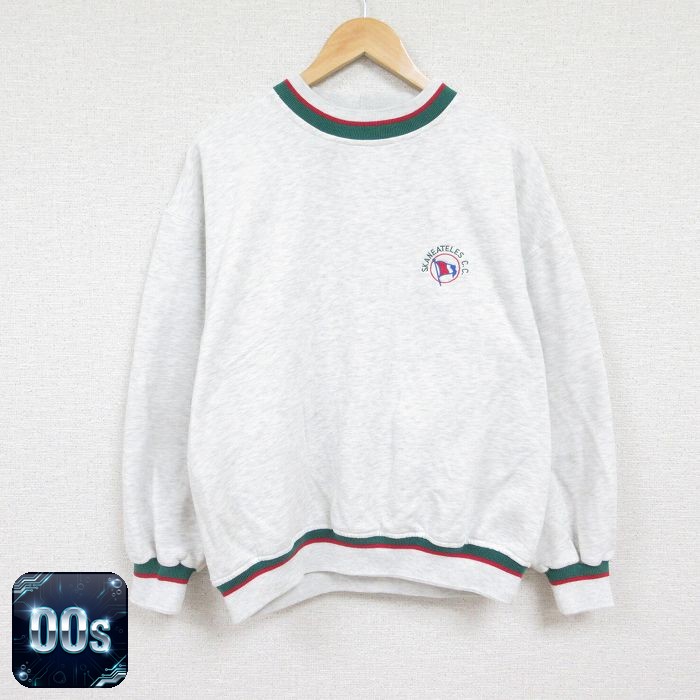 【50%OFF】00s 長袖スウェット 霜降り グレー XL | 古着