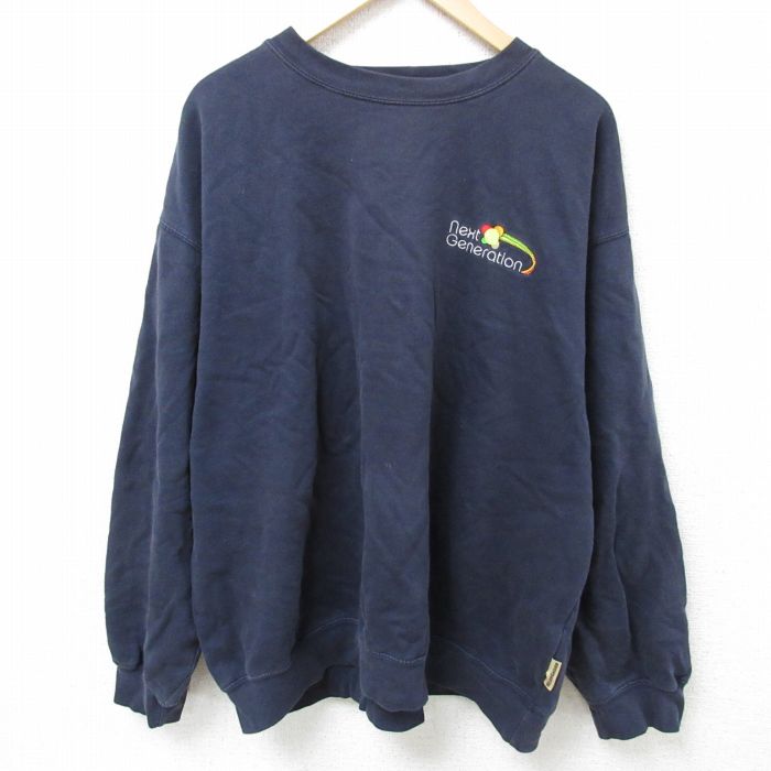 Wear Guard 00s 長袖スウェット next Generation ネイビー XL | 古着