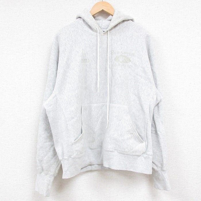 L★古着 リー Lee 長袖 スウェット パーカー メンズ 00年代 00s 薄グレー 霜降り 24nov09 中古 スエット トレーナー トップス