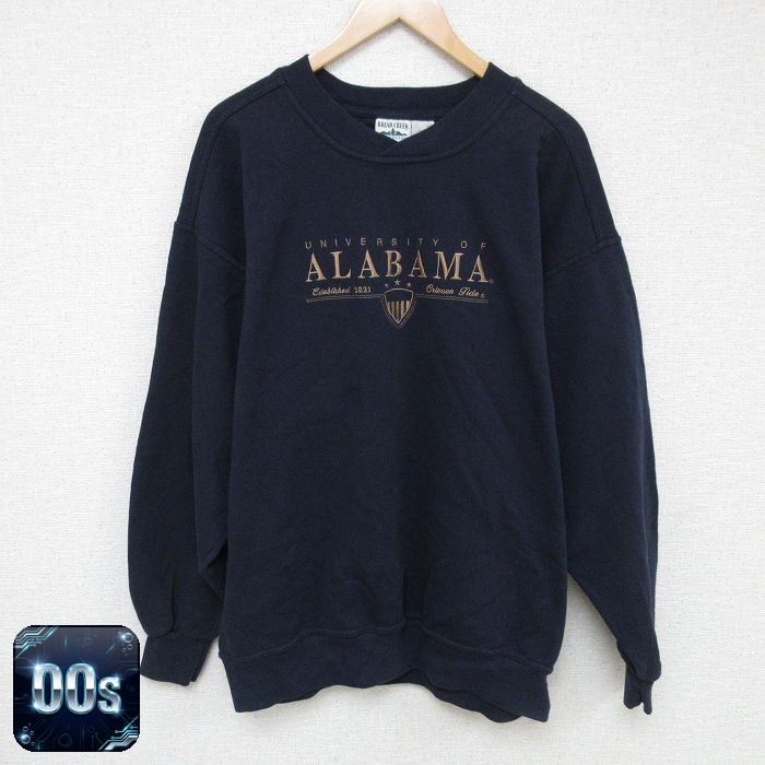 アラバマ 00s 長袖スウェット 大学 ネイビー メンズXL相当 | 古着