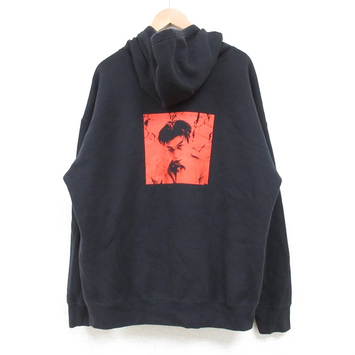 XL★古着 長袖 ロック バンド スウェット パーカー メンズ エリックナム 大きいサイズ 黒 ブラック 25mar13 中古 スエット トレーナー トップス