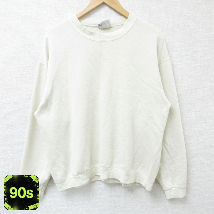 リー 90s 長袖スウェット ベージュ L | 古着