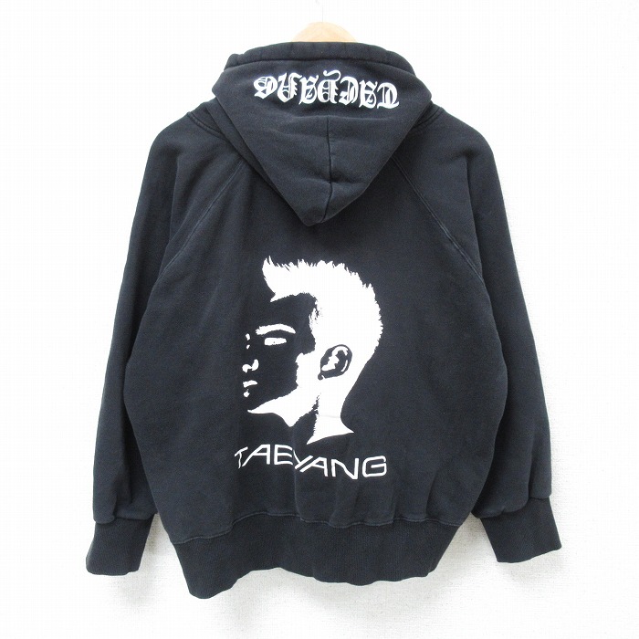 L★古着 長袖 ロック バンド スウェット メンズ ソル コットン 黒 ブラック 25apr21 中古 スエット トレーナー トップス