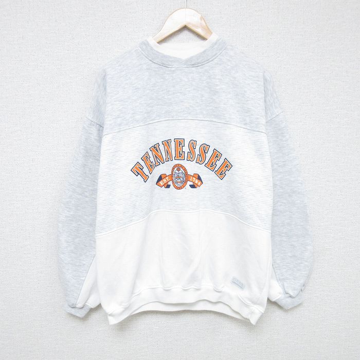 【50%OFF】00s 長袖スウェット 霜降り グレー XL | 古着